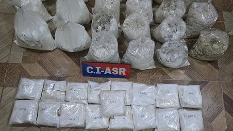 punjab police seizes 105 kg of heroin in state s biggest smuggling bust