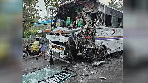 kochi school bus accident