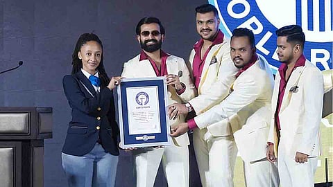 Delta International Trading Academy holds the Guinness World Record