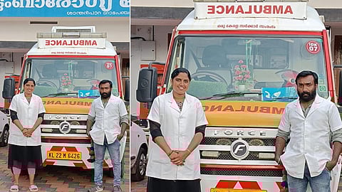 Kaniv 108 ambulance staff idukki