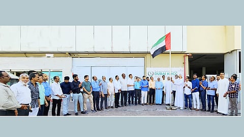 kmcc observes uae flag day