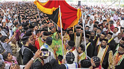 funeral of Baselios Jacobite Syrian Church Catholica Basilios Thomas I
