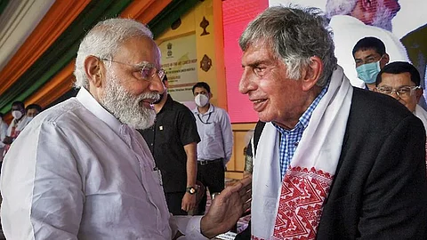 pm narendra modi about ratan tata