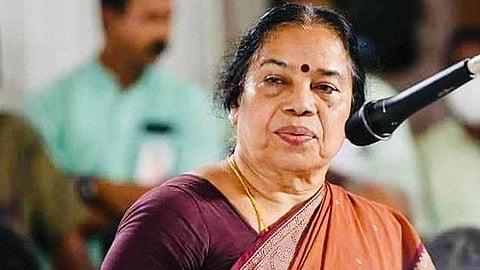 Chief Minister bans PK Sreemathi from participating in CPM state secretariat
