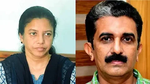 Naveen Babu's wife Manjusha has filed an application with the Revenue Department demanding that she be removed from the post of Tehsildar.