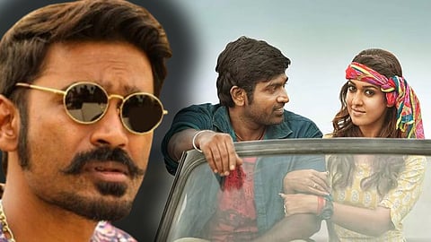 Dhanush | Vijay Sethupathi and Nayanthara in Naanum Rowdy Dhaan movie