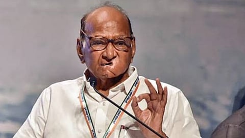 Sharad pawar says people not happy with BJP