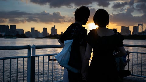 japanese koreans bottom of global love life survey