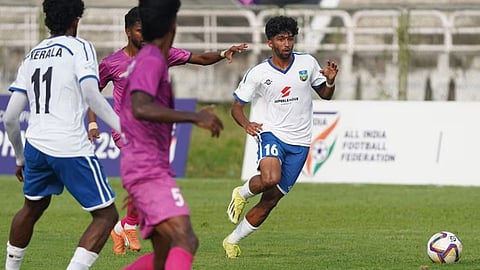 Kerala offensive against Lakshadweep in Santosh Trophy football