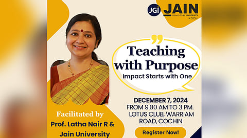 Teacher Skills Training Course on December 7th