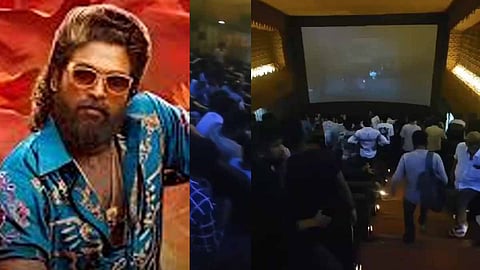 'Pushpa 2' Screening Disrupted In Mumbai, Movie-Goers Cough Due To Spray