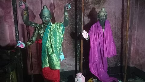 iskcon temple burnt down in bangladesh