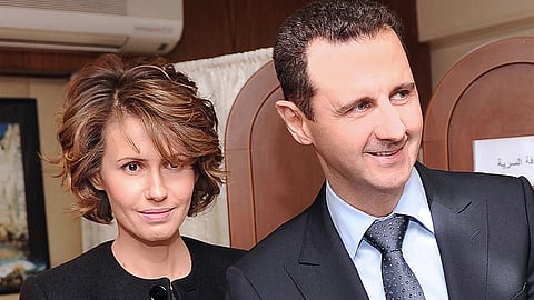 Bashar Al Assad with wife Asma