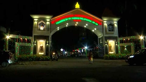 If you sing a carol, you will be hanged and thrown; Police disrupt Christmas celebrations at St. Thomas Pilgrimage Center in Palayur