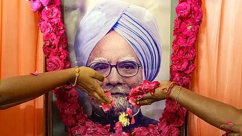 manmohan singh cremation