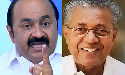 opposition leader v.d. satheesan criticizes the chief minister