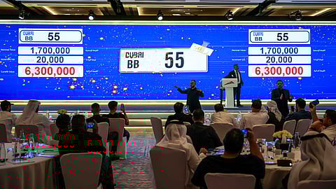 dubai rta rakes in record dh81 million in number plate auction