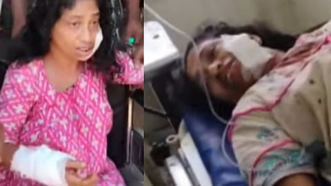 didnt pay money for alcohol son attacked mother in kollam