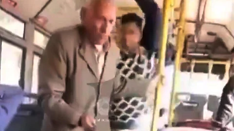 former ias officer brutally beaten by bus conductor