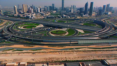 Street development project Dubai