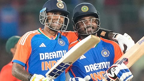 Surya Kumar Yadav and Sanju Samson