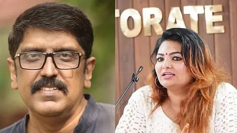 Sandra Thomas' complaint Case filed against B. Unnikrishnan