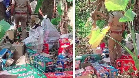 Explosion during firecracker making in Thrissur; two injured