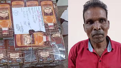 59-year-old man arrested with a packet of alcohol in wayanad