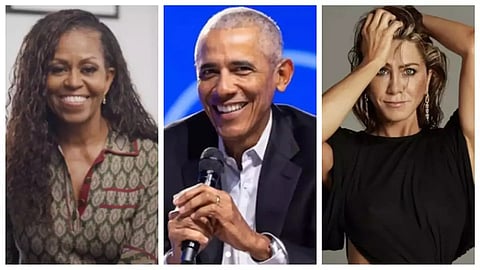 Michael Obama, Barack Obama, Jennifer Aniston