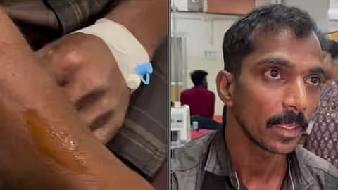 tiger attacks man in wayanad one injured