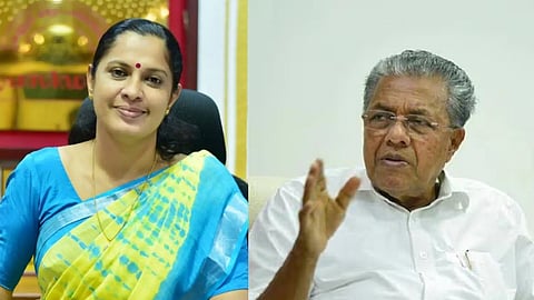 pinarayi vijayan against pp divya