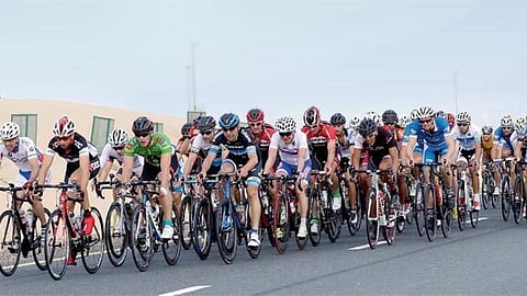dubai cycling race: five roads will be temporarily closed on sunday