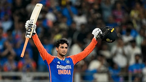 Abhishek Sharma India vs England records 5th T20
