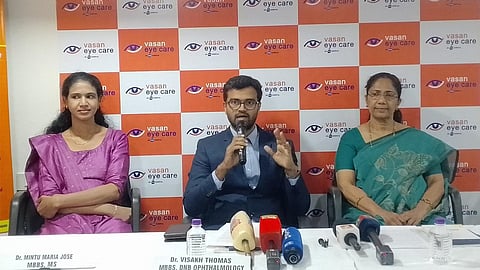 Kottayam ASG vasan hospital offers Free eye care op for senior citizen