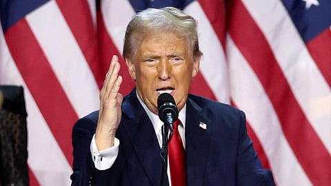 Good at solve war says trump
