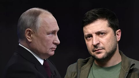 Vladimir Putin, Volodymyr Zelensky