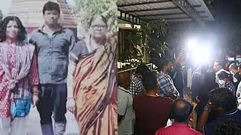 death at kakkanad customs quarters; the initial conclusion is that the children committed suicide after killing their mother
