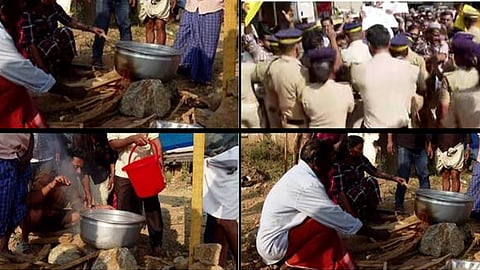 wayanad landslide survivors protest against delay in rehabilitation