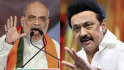 stalin says hindi is being imposed on people who don't speak it; amit shah mocks stalin