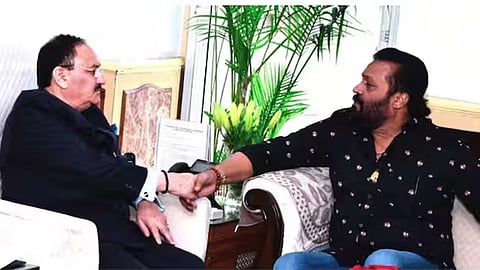 suresh gopi meets jp nadda on asha worker issue