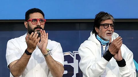 Amitabh bachchan says abhishek is victim of Nepotism negativity