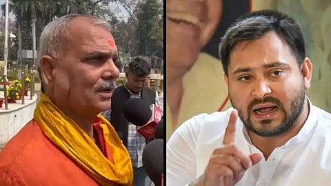 tejashwi yadav against bjp mla on statement of musilms stay at home on holi