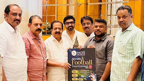 incas football tournament: ramesh chennithala releases poster