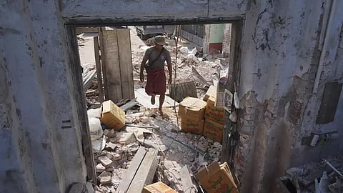 Man pulled alive from rubble in Myanmar after five days
