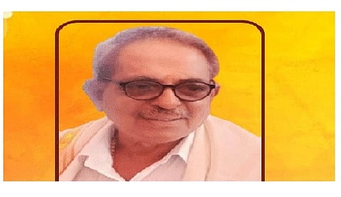 Dr. Sivadasan Appa Nair, a prominent founder member of Kerala Samajam Sangli, passes away