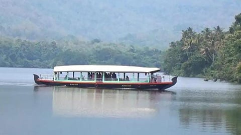Boat trips have resumed at Bhoothathankettu