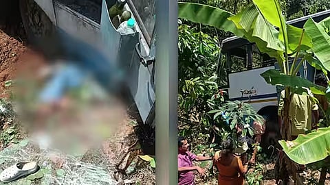 Several injured KSRTC bus accident neriamangalam