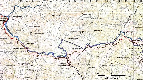 Reconstruction of Old Munnar Road poses a threat to the environment