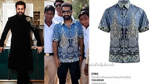 Jr NTR luxury brand designer shirt in Dubai goes viral