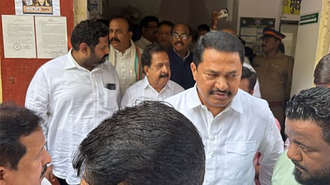 Ramesh chennithala arrested over protest against ED
